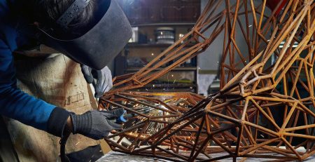 Metal Sculpture Welding West Michigan Fabricator